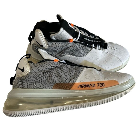 Nike Air Max 720 Waves D MS X BQ4430-100 White Running Shoes Sneakers Men Sz 11 - Picture 3 of 14